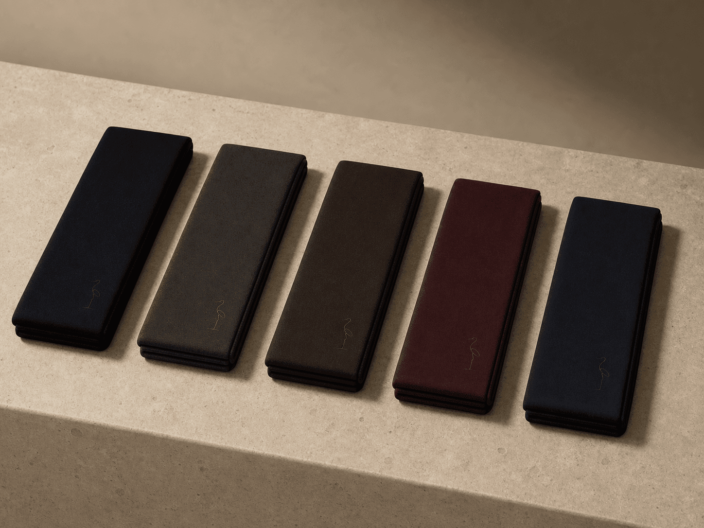 Five Nocturnes hosiery colour system AI concept