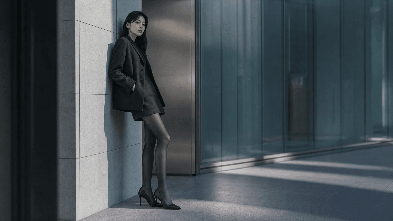 Tokyo adult model AI campaign concept